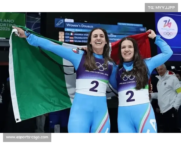 米兰冬奥会新增项目女子双人雪橇:意大利包揽金牌,中国组合排名第八